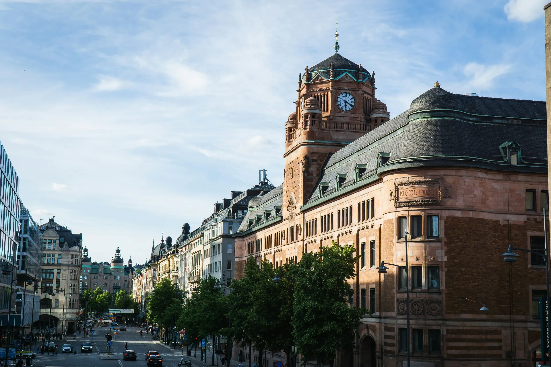Stockholm city architecture